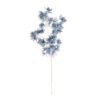 Τεχνητό Φυτό Κλαδί Με Φύλλα Μπλε 90 εκ