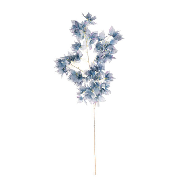 Τεχνητό Φυτό Κλαδί Με Φύλλα Μπλε 90 εκ