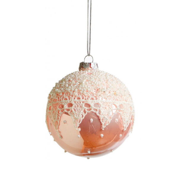 Χριστουγεννιάτικη Διακοσμητική Μπάλα Νιφάδα D37 cm