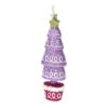 Χριστουγεννιάτικο Διακοσμητικό Στολίδι Δέντρο Κρεμαστό H18.5 cm Πολύχρωμο