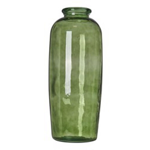 Διακοσμητικό Βάζο Γυάλινο – Πράσινο 70 εκ