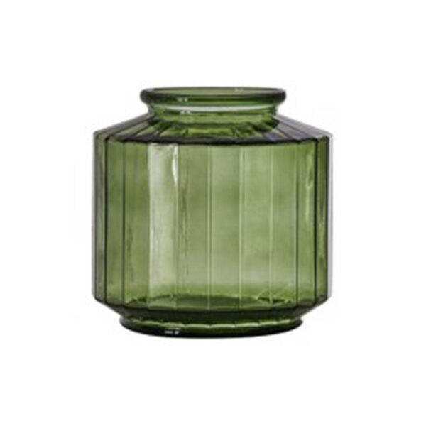 Διακοσμητικό Βάζο Γυάλινο – Πράσινο 23 εκ
