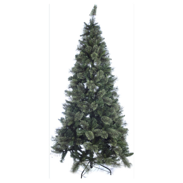 Χριστουγεννιάτικο Δέντρο Cashmere Hinged Πράσινο Slim H180 cm με 638 Άκρες - XTR-460-638