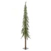 Χριστουγεννιάτικο Δέντρο Pencil Πράσινο Slim H180 cm με Ξύλινο Κορμό σε Μεταλλική Βάση - 83782