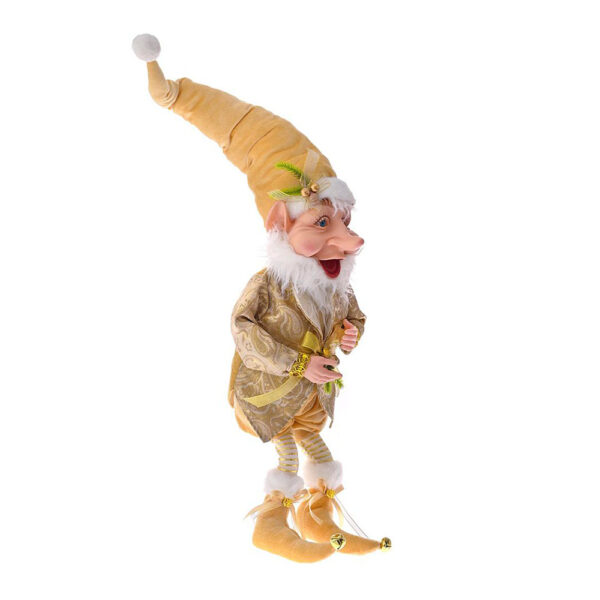 Χριστουγεννιάτικο Διακοσμητικό Ξωτικό Elf 90 cm Χρυσό - 82846