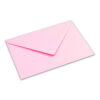 Φάκελος Προσκλητηρίου Απλός Με Μύτη 17.5x12.5 cm Ροζ