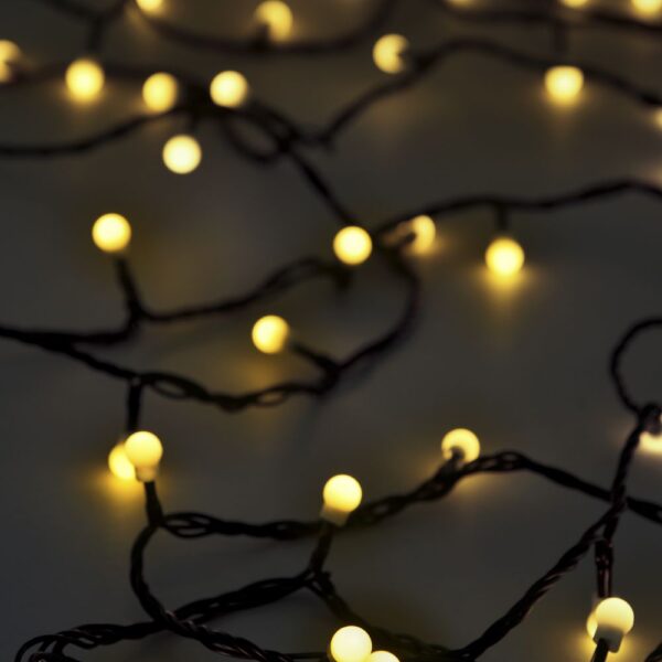 60 Led Μπαλες 1Εκ Πρασινο Λευκο Σταθερο Επεκτεινομενο 6Μετρα Εσωτ And Εξωτ Χωρου