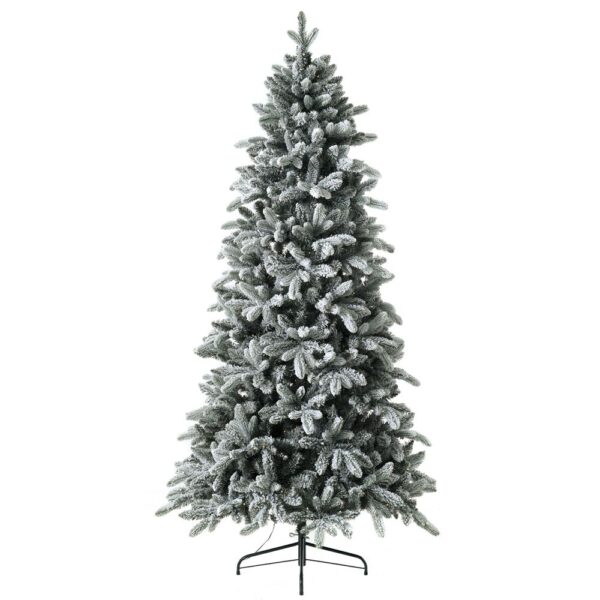 Δεντρο Snow White 210Εκ Με 370 Λευκα Led Λαμπακια Ενσωματομενα