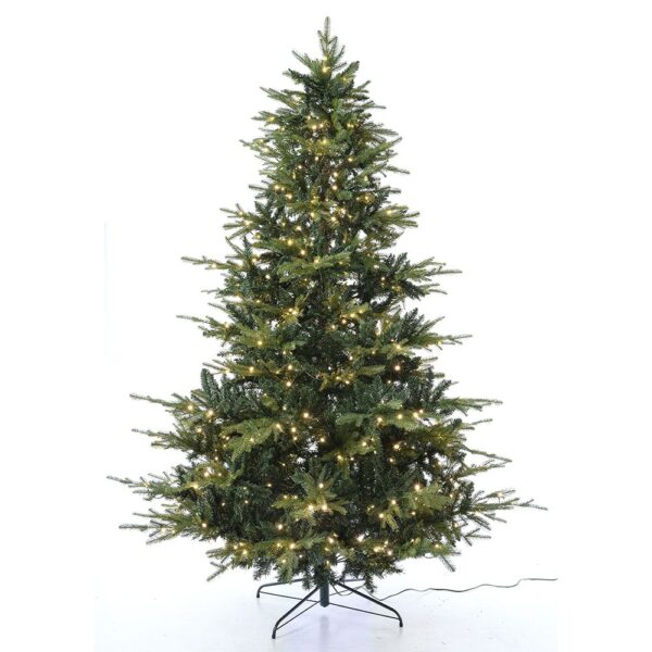 Δενδρο Pre Lit North Star 210Ek Me 450 Λευκα Led