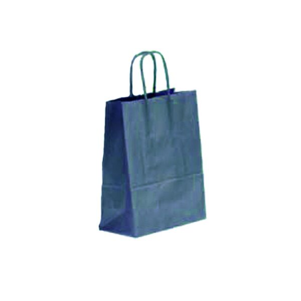 Μπλε Σακουλα  30X42X12Ek Στριφτο Χερι