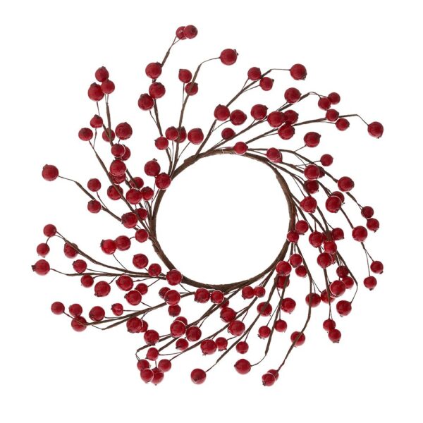 Στεφανι Με Κοκκινα Berries 30Ek