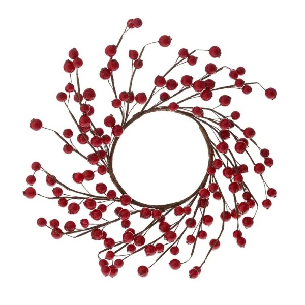Στεφανι Με Κοκκινα Berries 30Ek