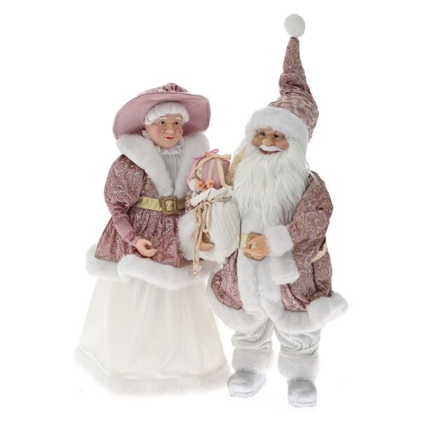 Ροζ Ζευγαρι Mr. And Mrs Santa 65Ek Σετ 2