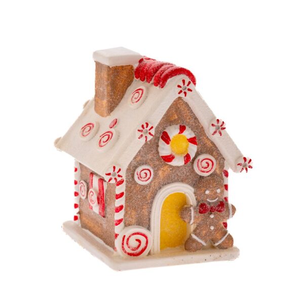 Πολυρεζινη Gingerbread Σπιτακι 12Χ12Χ15Εκ