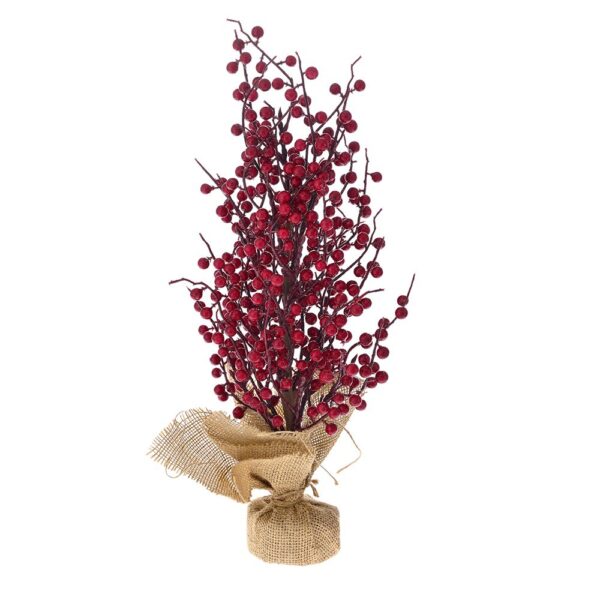 Δενδρακι Με Κοκκινα Berries Σε Τσουβαλι 56Εκ