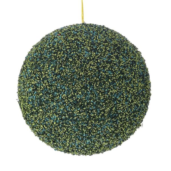 Σμαραγδι Glitter Foam Μπαλα 10Εκ