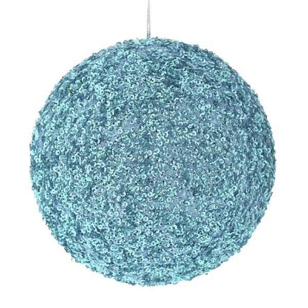 Γαλαζια Glitter Foam Μπαλα 10Ek