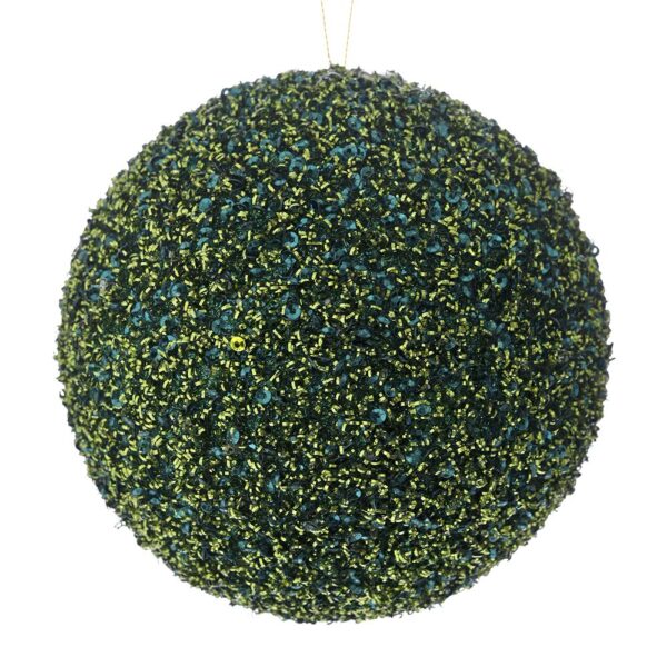 Σμαραγδι Glitter Foam Μπαλα 15Εκ
