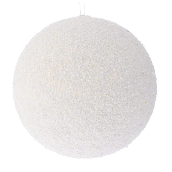 Λευκη Glitter Foam Μπαλα 20Εκ