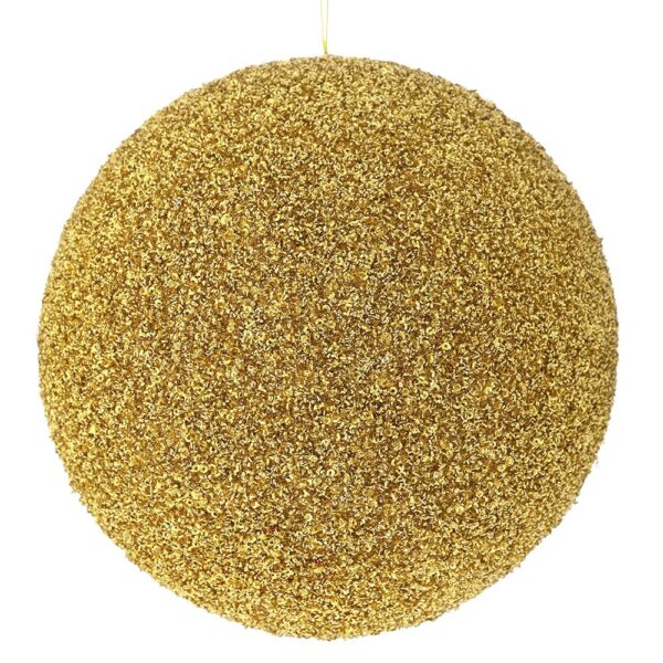 Χρυση Glitter Foam Μπαλα 25Εκ