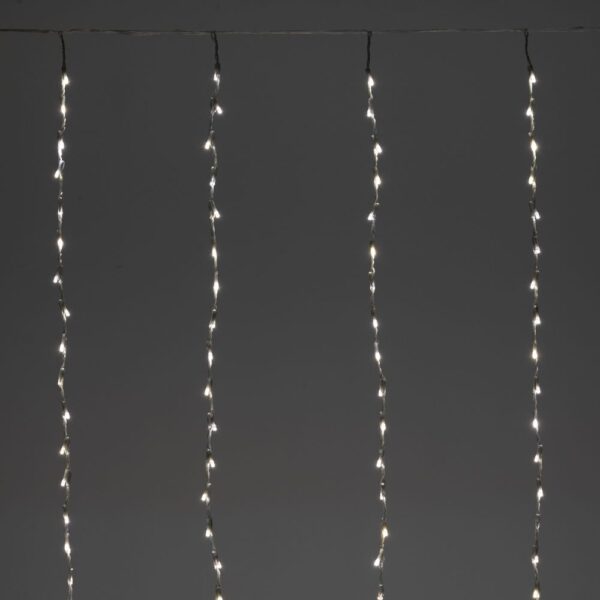 600 Led 2X3 Snowfall Curtain Με Controller Ταχυτητας