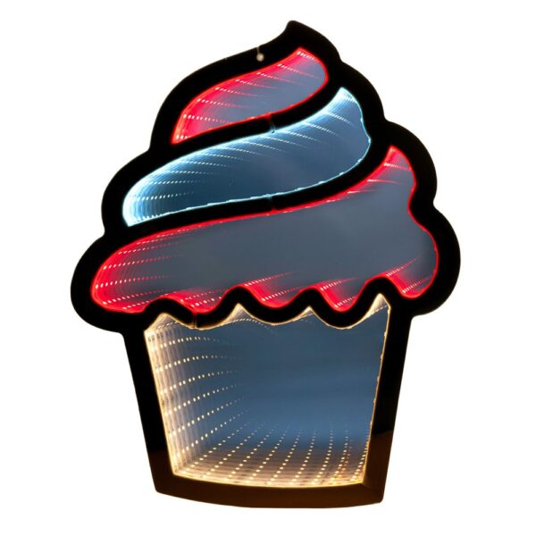 Infinity Φωτιζομενο Κρεμαστο Cupcake 30Χ36Εκ Διπλης Οψης