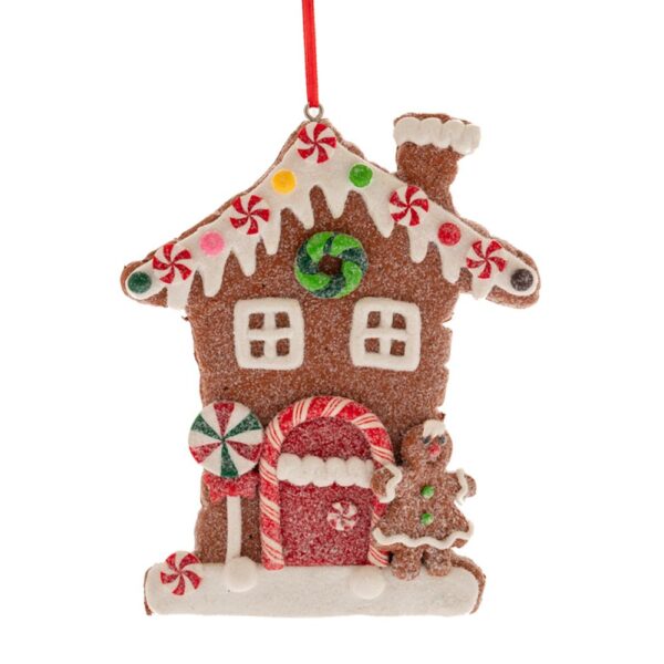 Καφε Σπιτακι Gingerbread Κρεμαστο Στολιδι 10Χ12Εκ