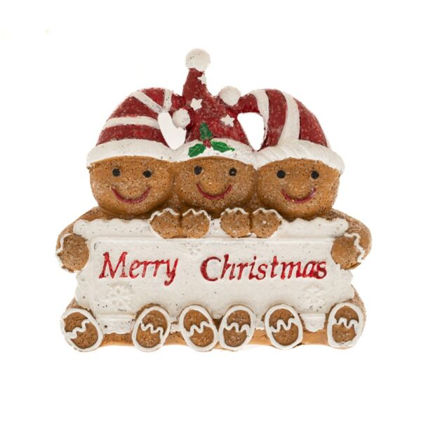 Καφε Πολυρεζιν Gingerbread Παιδακια Σε Τρενακι 10Χ3.5Χ9.5Εκ