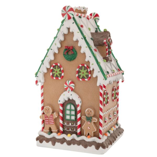 Gingerbread Πολυρεζιν Σπιτι 28Χ28Χ51Εκ