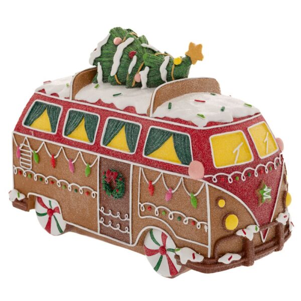 Καφε Πολυρεζιν Gingerbread Τροχοσπιτο 26Χ12Χ19Εκ