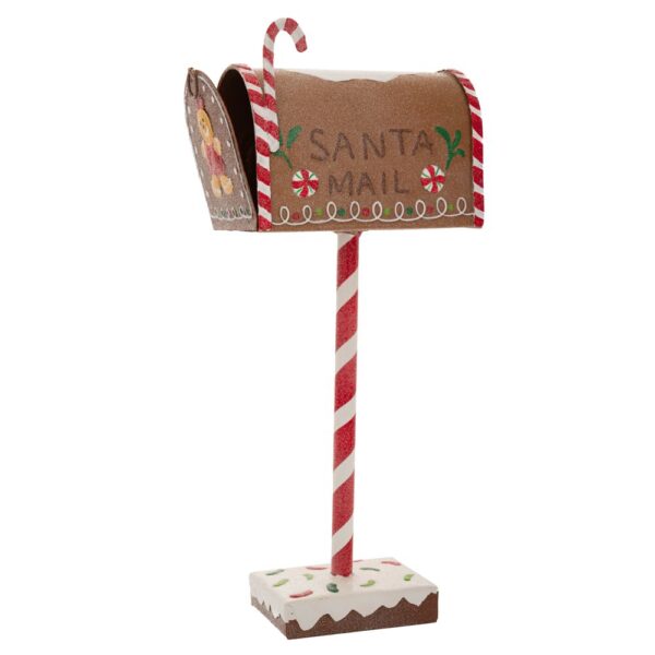 Gingerbread Μεταλλικο Γραμματοκιβωτιο 14Χ9Χ36Εκ