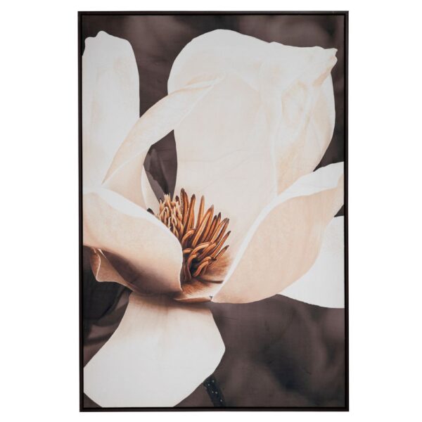 Magnolia Πινακας 83Χ123Εκ Me Κορνιζα Σε Τυπωμενο Καμβα