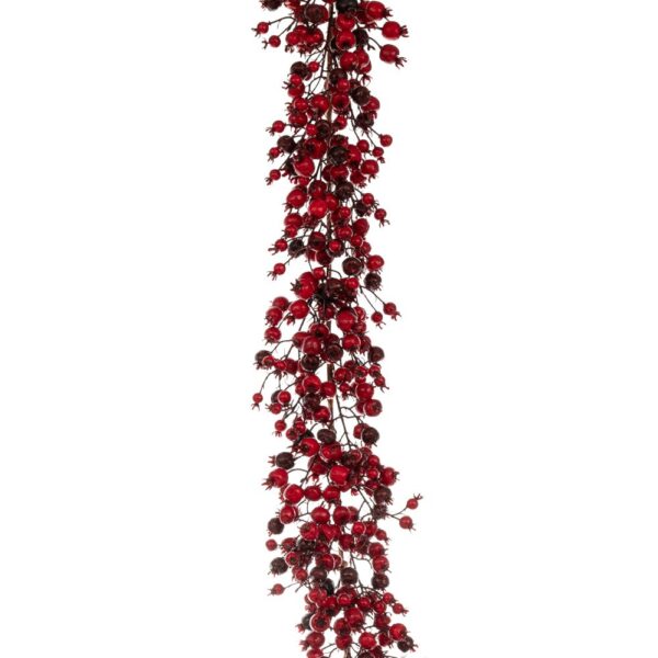 Γιρλαντα Με Κοκκινα Berries 180Εκ