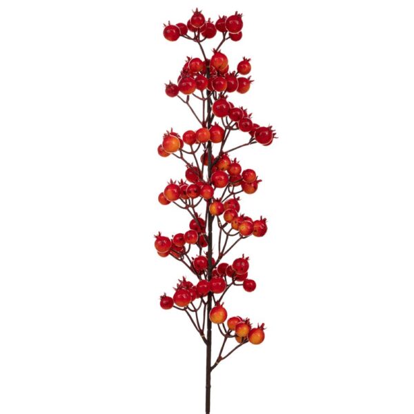 Κλαδι Με Κοκκινα Berries 75Εκ