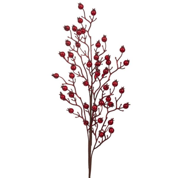 Κλαδι Με Κοκκινα Berries 75Εκ